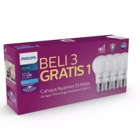 Paket Lampu Philips LED Bulb 10.5W 10.5 watt Philips