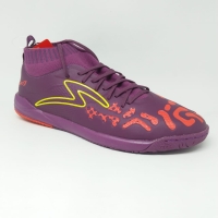 Sepatu futsal specs original Swervo Thunderstorm Plum purple/orange