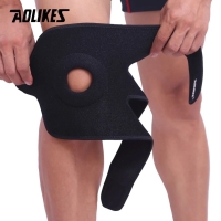 7616 AOLIKES KNEE SUPPORT PAD SLEEVE WRAP DEKER LUTUT KAKI LEG GUARD