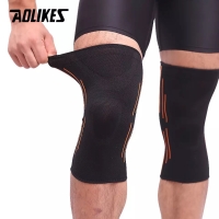 7719 AOLIKES KNEE SLEEVE B PAD SUPPORT WRAP SLEEVE DEKER LUTUT KAKI