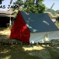Tenda Pramuka kap 6 siswa/4 dewasa bahan dakota