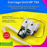 Carriage Unit HP 704 Black Color, Main Carriage Printer HP 2010 K010a