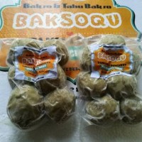 Bakso Urat Jumbo BaksoQu Non MSG dengan Bumbu Kuah