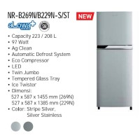 Murah Murah Kulkas Panasonic 2 pintu NR-B229N (Jadetabek ONLY)