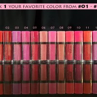 ECER / SATUAN - BOURJOIS EMBOSS / Lipgloss / Lip Cream Matte Borjoui