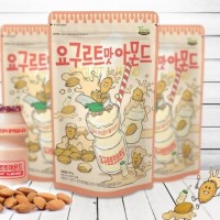 Yoghurt Almond Tom's Farm 210 gram Snack Kacang Korea