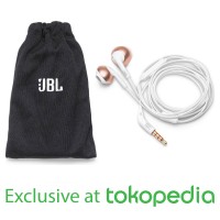 JBL T205 Earphone - RoseGold - Exclusive Tokopedia