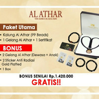 Obat Alat Kesehatan Promo Kalung islami tasbih Al athar Black jade BP
