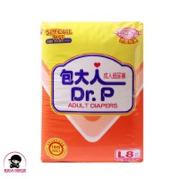 DR. P DRP Adult Diapers Popok Dewasa Unisex Special Type L8 / L 8