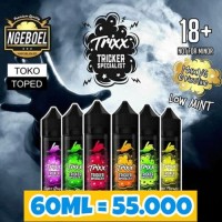 NGEBOEL TRIXX 60ML | 0mg | e-Liquid vape mangga lychee zero nicotine