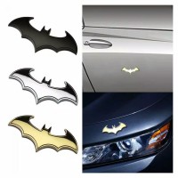 Emblem / Logo Batman Kelelawar Aksesoris Mobil / Motor Otomotif