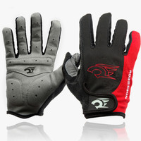 Robesbon Gloves Sarung Tangan Gel Full Finger Sepeda Gowes Motor