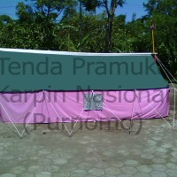 Karpin Tenda Camping Regu Pramuka (8 orang, uk. 2 x 4 m, bahan KASLAM)
