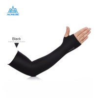 Aonijie 4039 Arm Sleeve - Manset kaos tangan Lari sepeda outdoor BLACK