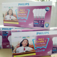 Philips 10.5 Watt Paket Isi 4 10 5 lampu bohlam led