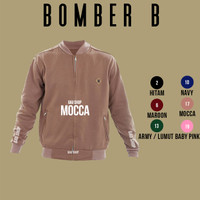 Jaket Bomber Unisex M,L,XL