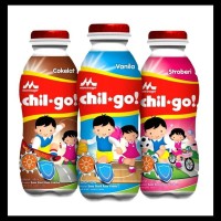 Susu Chil Go 1 Karton Isi 36 Botol Coklat Vanila Strawberry Morinaga