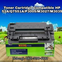 Toner Cartridge Compatible HP 51A Q7551A LaserJet P3005 M3027 M3035