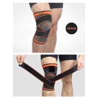 Aolikes 7720 Knee Pad Brace Bandage -Pelindung lutut Deker Lari ORANGE