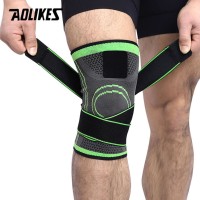 Aolikes 7720 Knee Pad Brace Bandage - Pelindung lutut Deker Lari GREEN