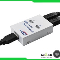USB Data Switch AUTO 1-2 ((Membagi 1 Unit Printer Ke 2 Komputer)