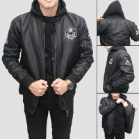 Jaket bomber hoodie BGSR