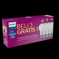 Paket lampu Philips LED 10,5 watt bohlam 10,5 w putih Bulb 10.5 watt