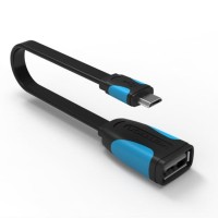 Vention A09 kabel OTG Micro USB b Male to USB Type A Female Flat