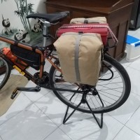 Tas sepeda pannier bag medium size / tas touring sepeda waterproof