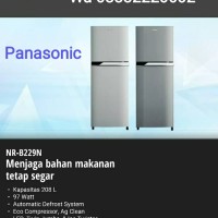 Kulkas Panasonic 2Pintu NR-B229N #cirebon# #inventer# #bergaransi#