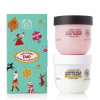 The Body Shop British Rose & Almond Milk Honey Body Yogurt Gift