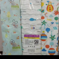 Libby Baby - Bedong Katun New Motif Isi 3 pcs