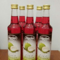 Sirup Marjan Boudoin Rasa Coco Pandan dan Melon