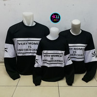 Sweater Couple Family Moment - Baju kaos Pasangan keluarga - Fashion