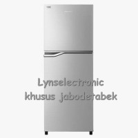 kulkas panasonic NR-B229N SS dua pintu garansi resmi