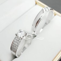 cincin nikah lamaran platina dan emas 701AuPt