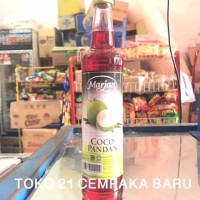 MARJAN BOUDOIN SIRUP COCO PANDAN 1 BOTOL | Syrup Sirop Marjan MERAH