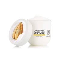 The Body Shop Body Yogurt Almond Milk 200ml Pelembab Tubuh Original