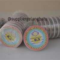 Tali Kawat Aksesoris 0,3 bahan Gelang Kalung craft fashion 0.3 mm