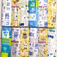Bedong Bayi Libby motif 90 x 100 isi 12 pcs