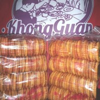 Khong guan curah murah Biskuit Krim Kacang 250 gr