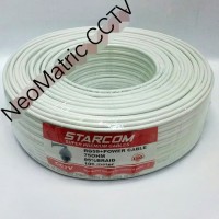 KABEL CCTV COAXIAL RG59+POWER / RG 59 +P Per Meter Eceran Untuk CCTV