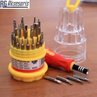 Obeng Set 31 in1 Screwdriver Handphone Elektronik HP
