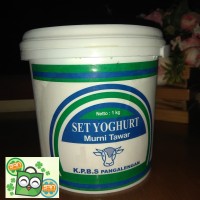 Set Yoghurt KPBS 1 Kg, Plain, cocok buat produksi Salad Buah Yoghurt