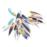 Feather Bookmark Office School Supplies Stationery Import Murah Lucu
