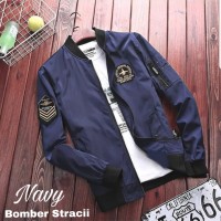 JAKET BOMBER PILOT STRACCI