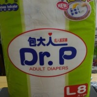 dr p basic popok dewasa perekat L8 isi 6 bag
