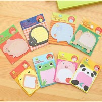 Sticky Notes Animal Cute / Memo Office Stationery / Post It lucu kerja