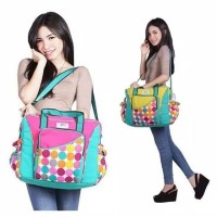 Tas Bayi Besar Snobby Saku Ekstra Size Color Marbles TPT 1571