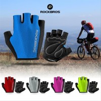 ROCKBROS S099 Bike Glove half Finger Sarung Tangan Sepeda PINK